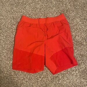 Lululemon Men's Red Running Shorts